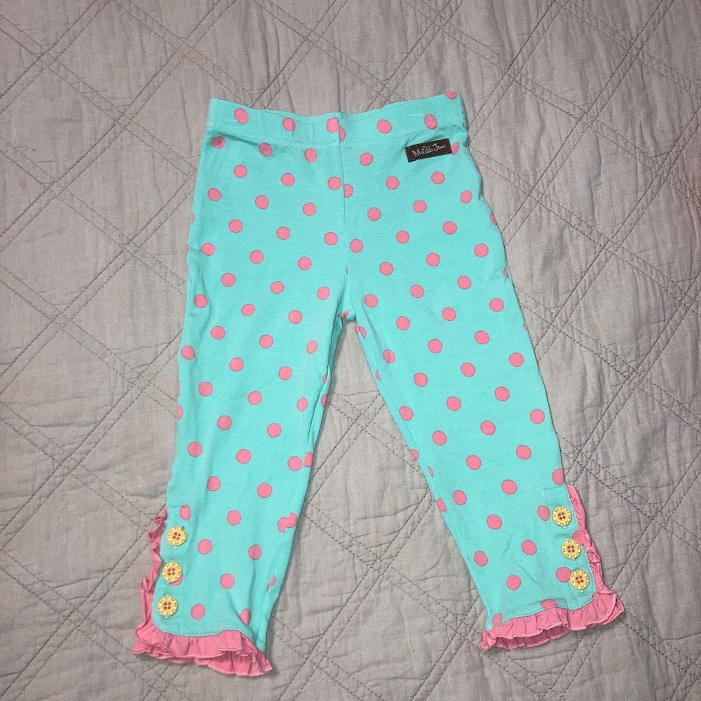 Matilda Jane Capri Leggings Sz 6